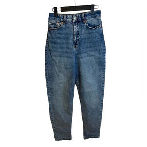H&M Divided Acid Wash Mom Jeans